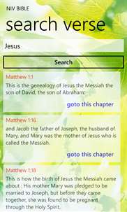 NIV Bible screenshot 2