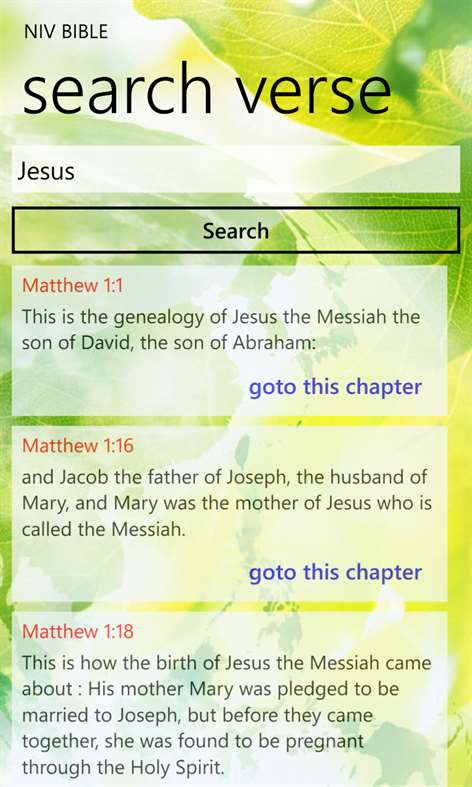 NIV Bible Screenshots 2