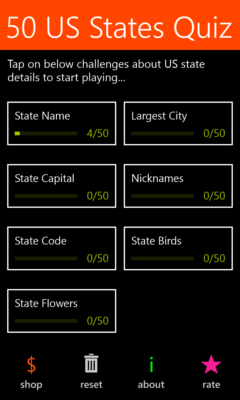 Download 50 US States Quiz