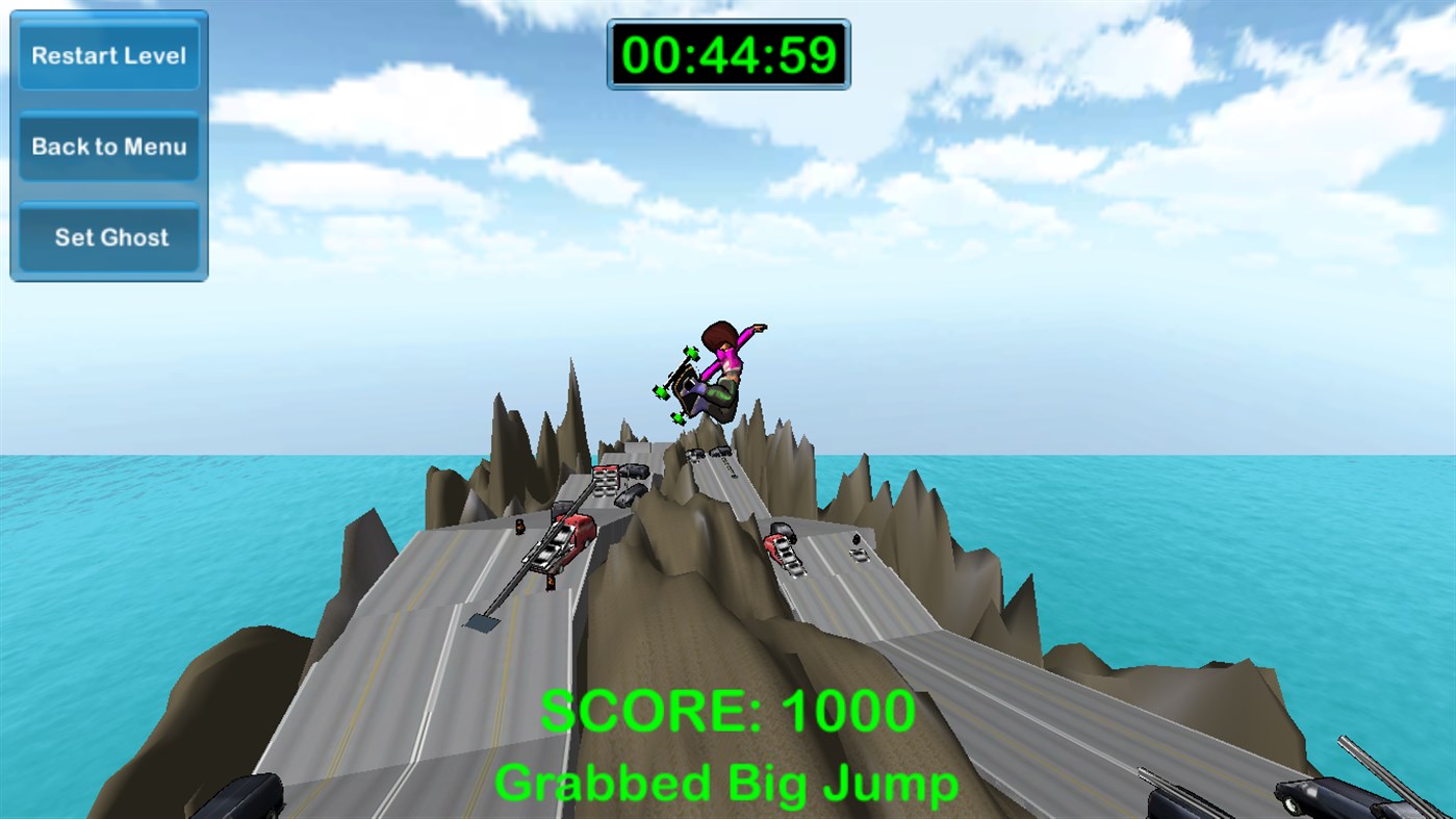 #7. Mad Freebording (Windows) 由: Denis Lapiner