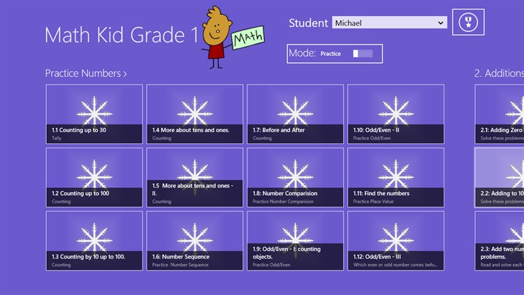 Math Kid Grade 1 - PC - (Windows)