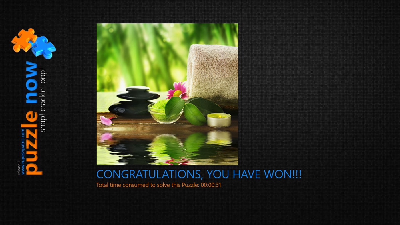 #2. Puzzle Now! (Windows) By: RupeshPatric