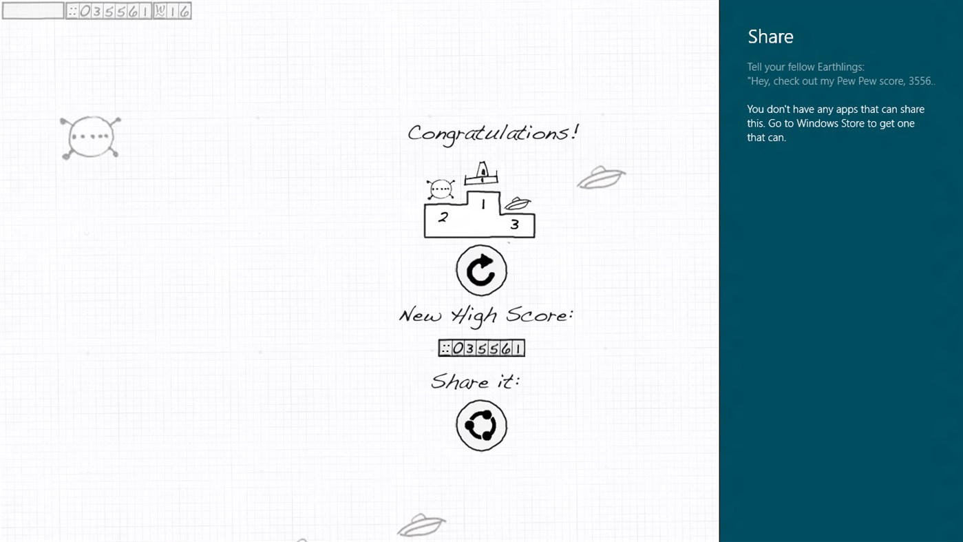 #6. Pew Pew (Windows) Von: Bernd Paradies