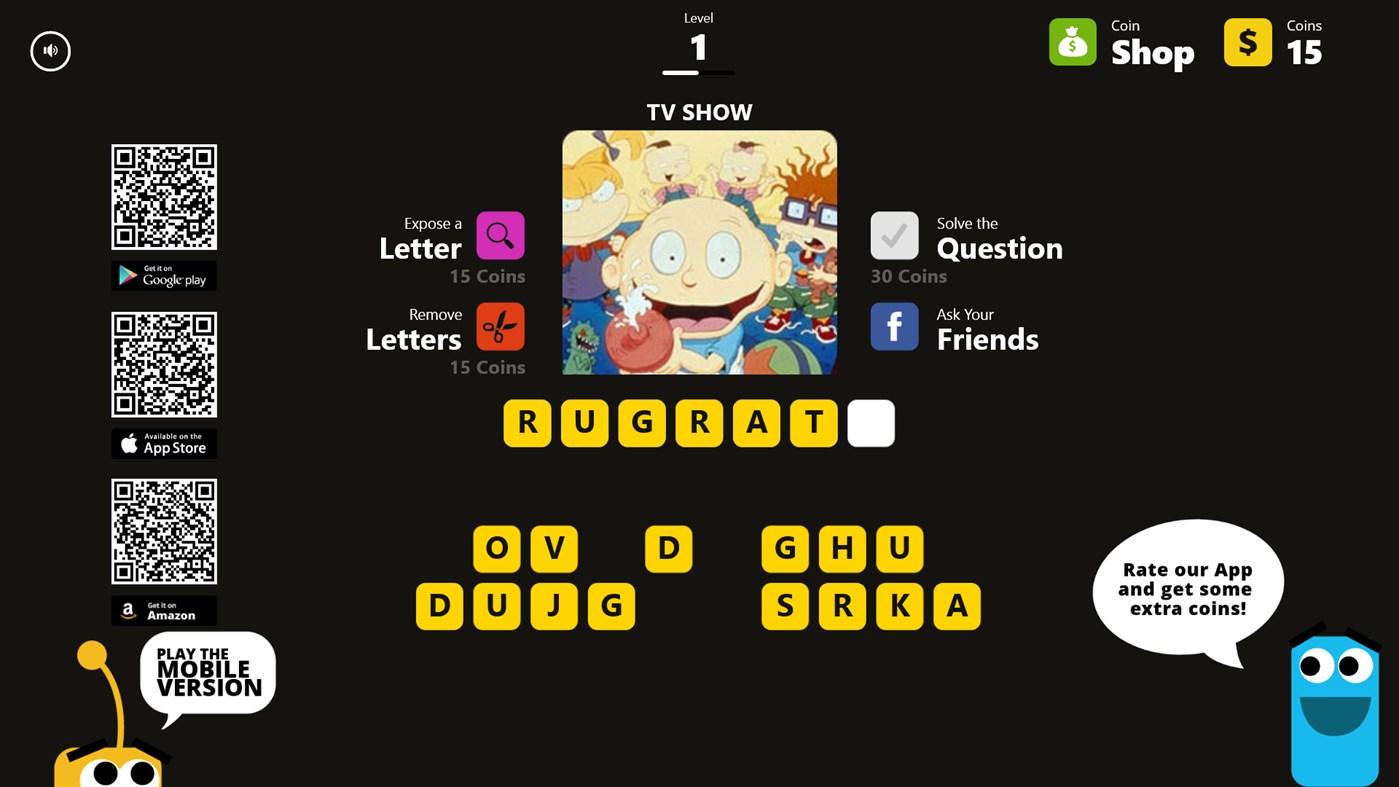 #4. Guess The 90's (Windows) By: Random Logic Games