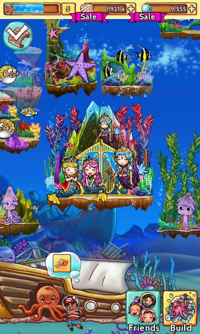 Aquarium Island screenshot