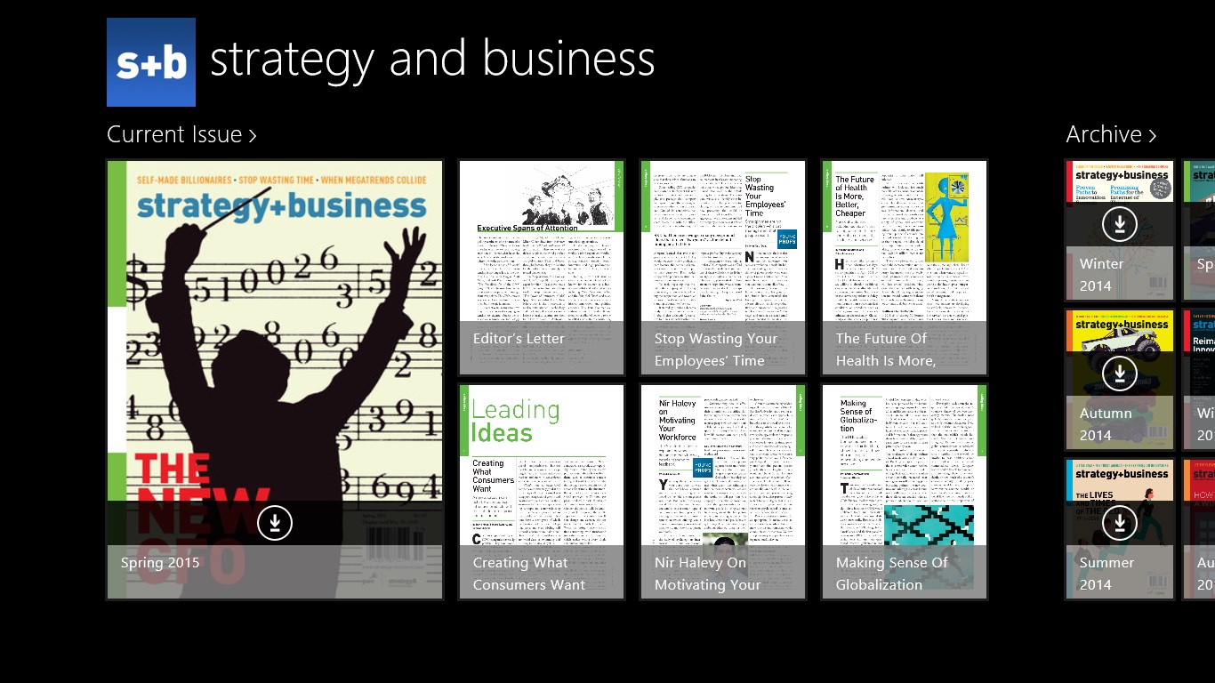 strategy+business screenshot