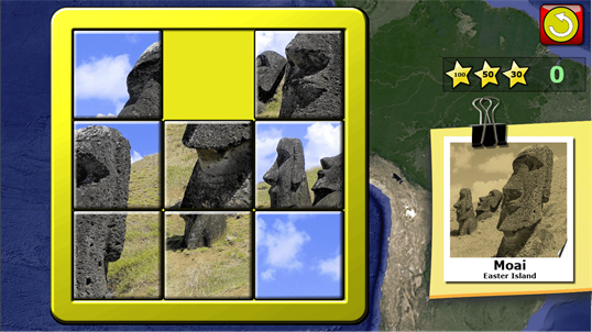 Kids Slide Puzzle World - 15 mystic squares shape rearranging mosaic game for older aged children screenshot 2