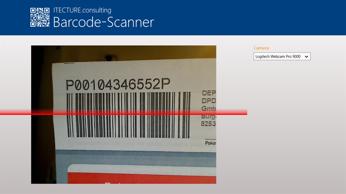 #1. Barcode-Scanner (Windows) Με: ITECTURE.consulting