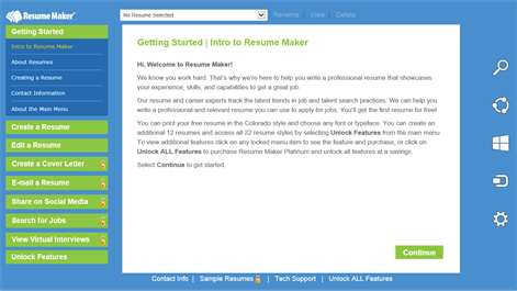 Resume Maker Free Screenshots 2