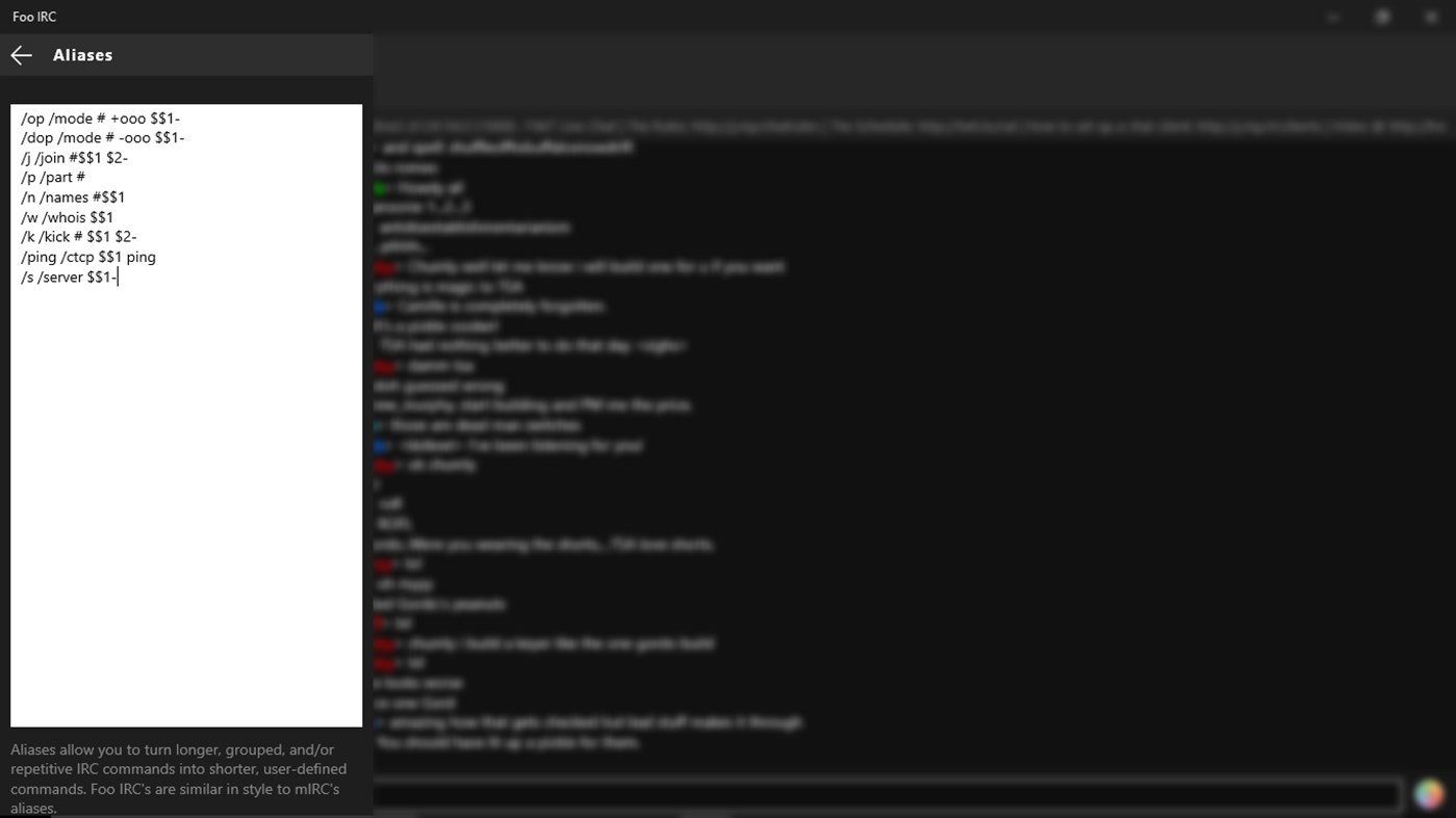 #6. Foo IRC (Windows) 由: Synfron