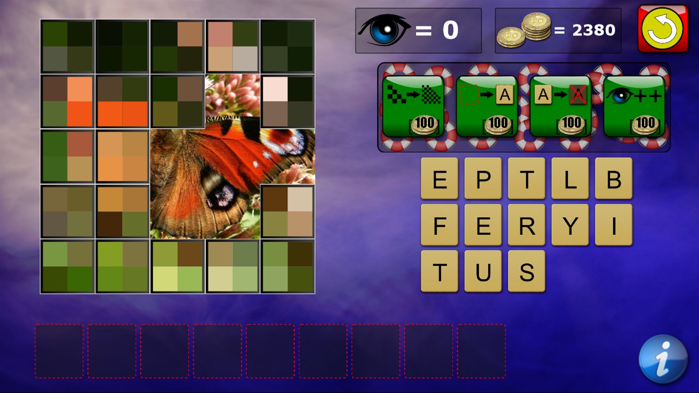 #3. What's Pixelated - Guess the word puzzles (Windows) 来自: Espace Pty Ltd