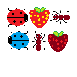 Ladybirds & Strawberries