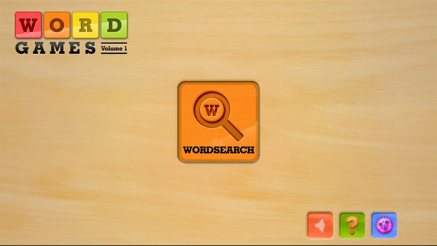 #1. Word Games - Word Search (Windows) Podle: Purple Buttons LLC