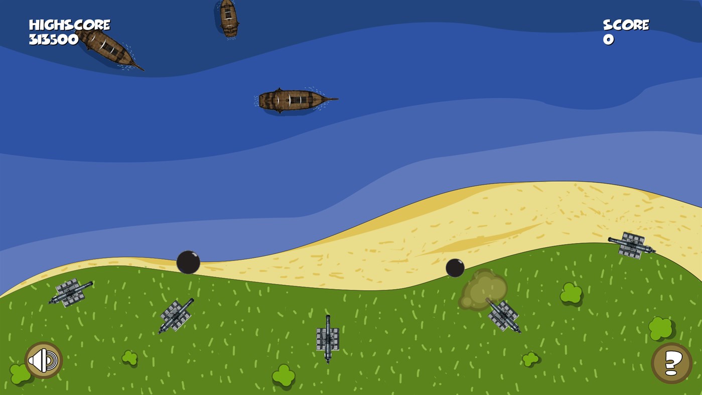 #3. Cannon Tactics (Windows) Podle: CNG Studios