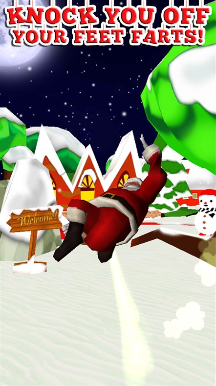 #1. Farting Santa (Windows) Podle: Gluten Free Games