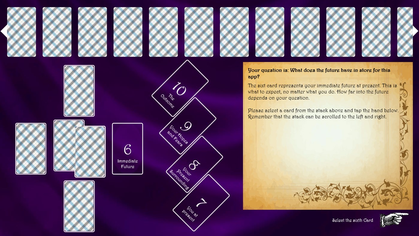 #2. Celtic Cross Tarot (Windows) Bởi: TechPreacher