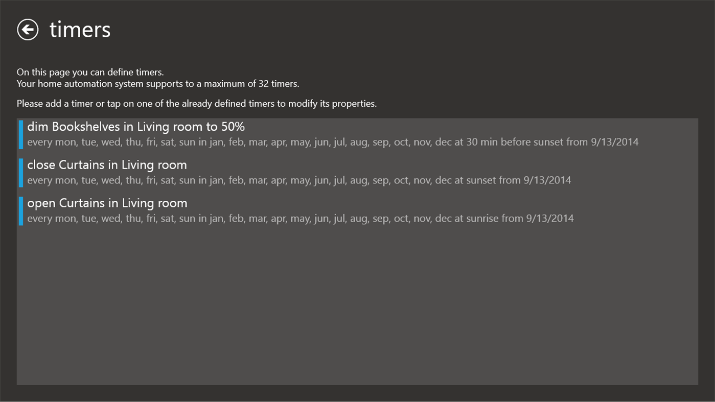 #6. Home Automation for LightwaveRF (Windows) بواسطة: OABsoftware