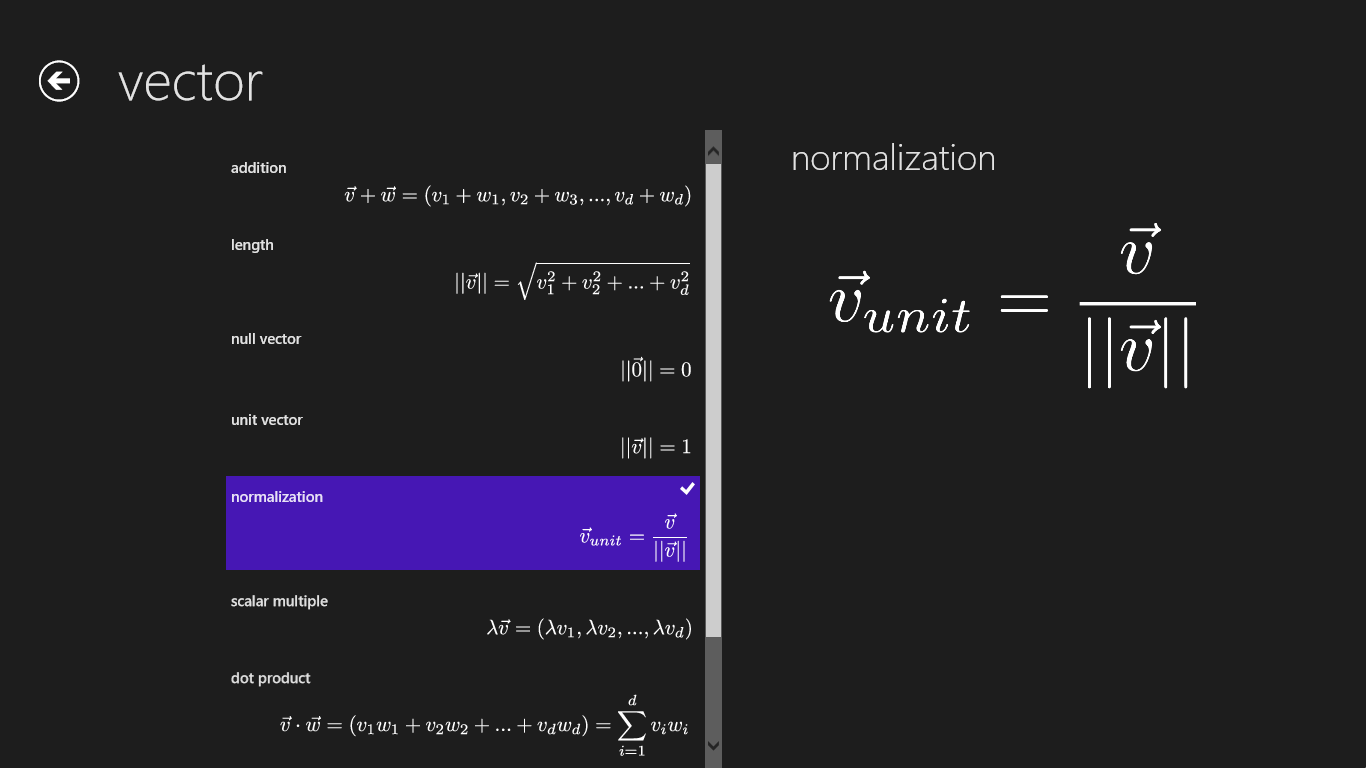 Science Formulas screenshot