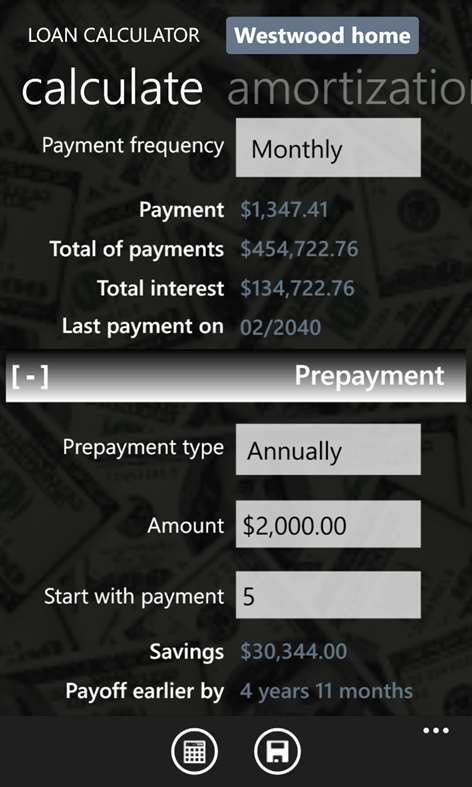Loan Calculator Pro Screenshots 2
