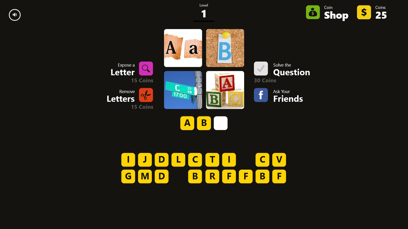 #1. Guess The Song - 4 Pics 1 Song (Windows) Podle: Random Logic Games