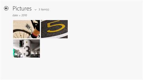 Screenshot: Pictures