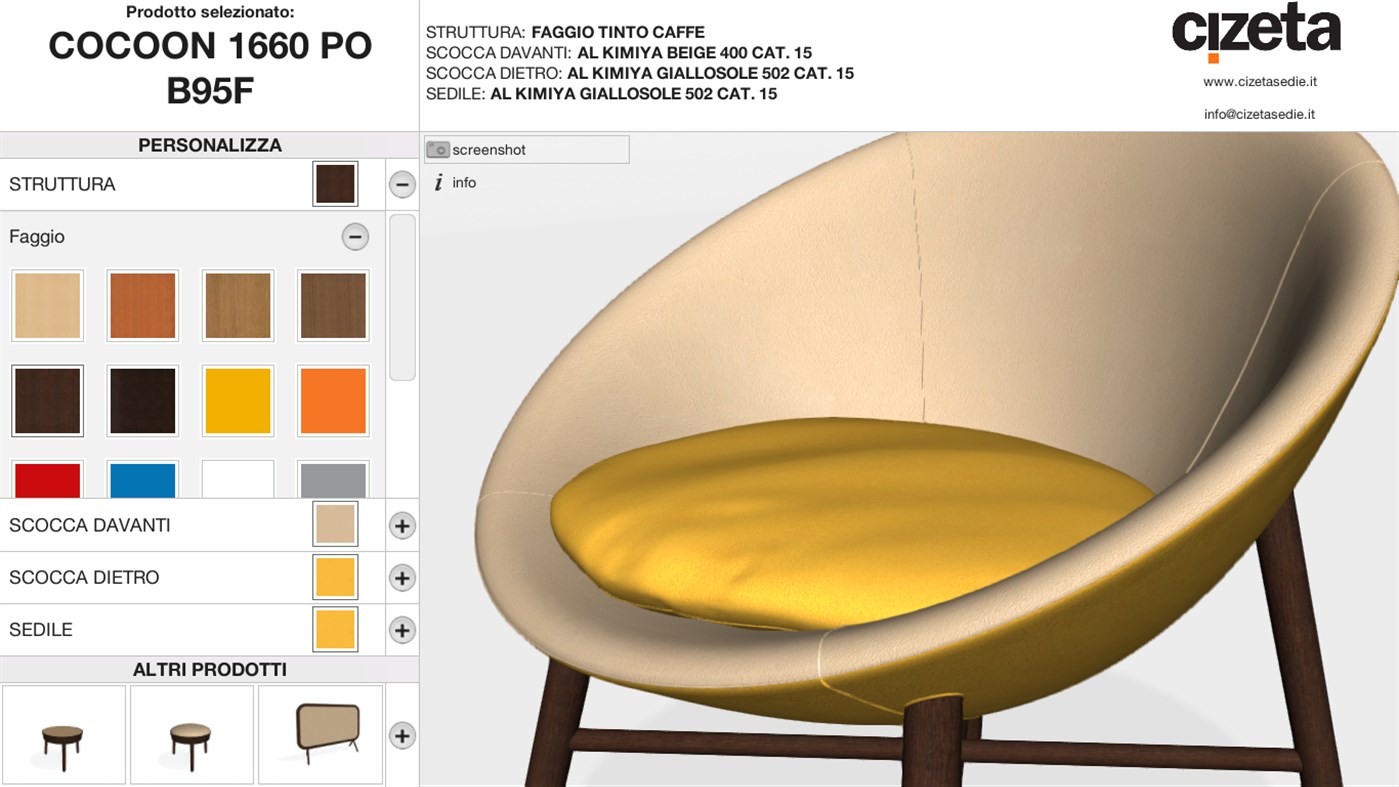 #2. Cizeta 3D Configurator (Windows) 由: Ubiz3D s.r.l.s.