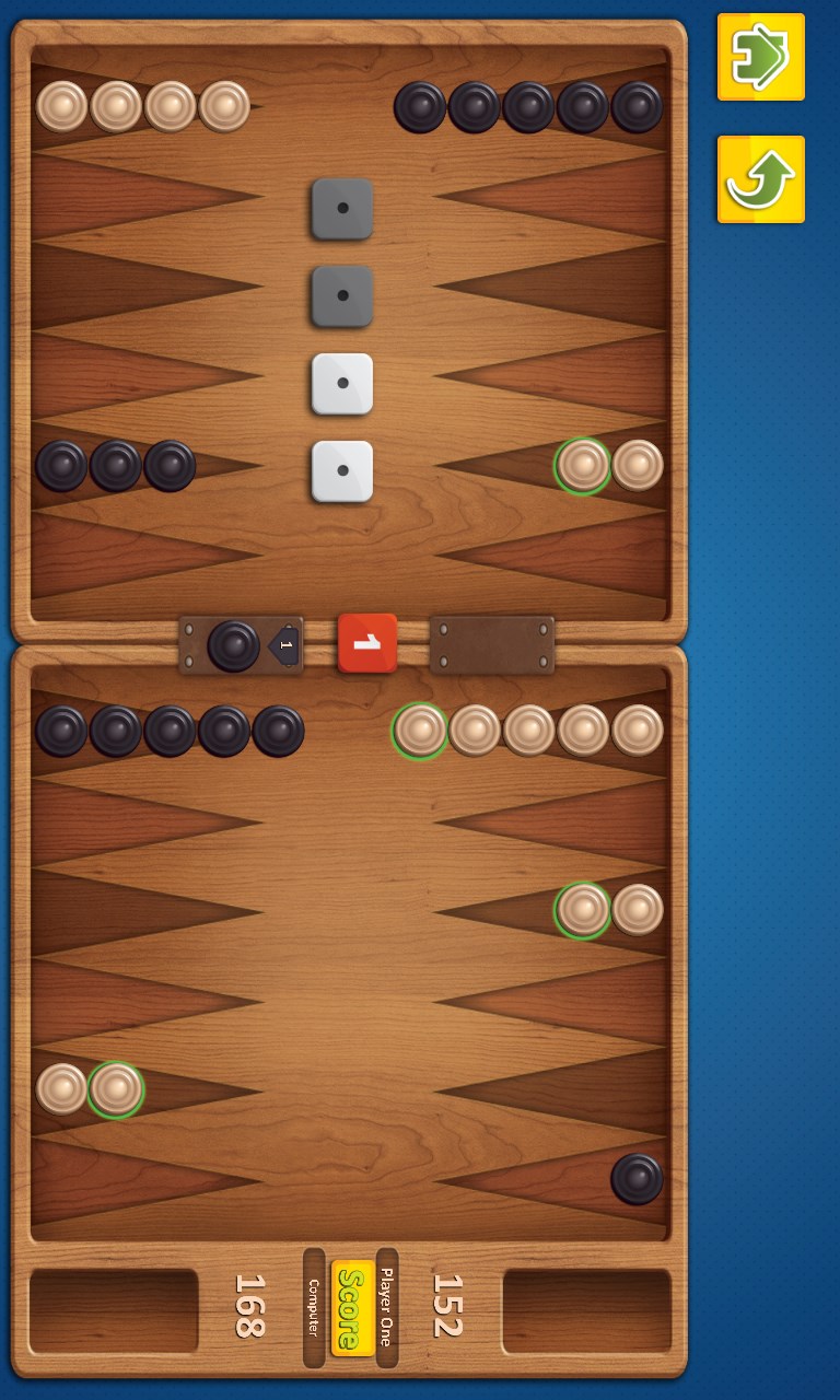 Backgammon Deluxe for Windows 10