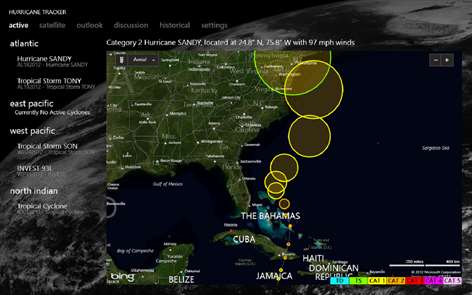 Hurricane Tracker Screenshots 1