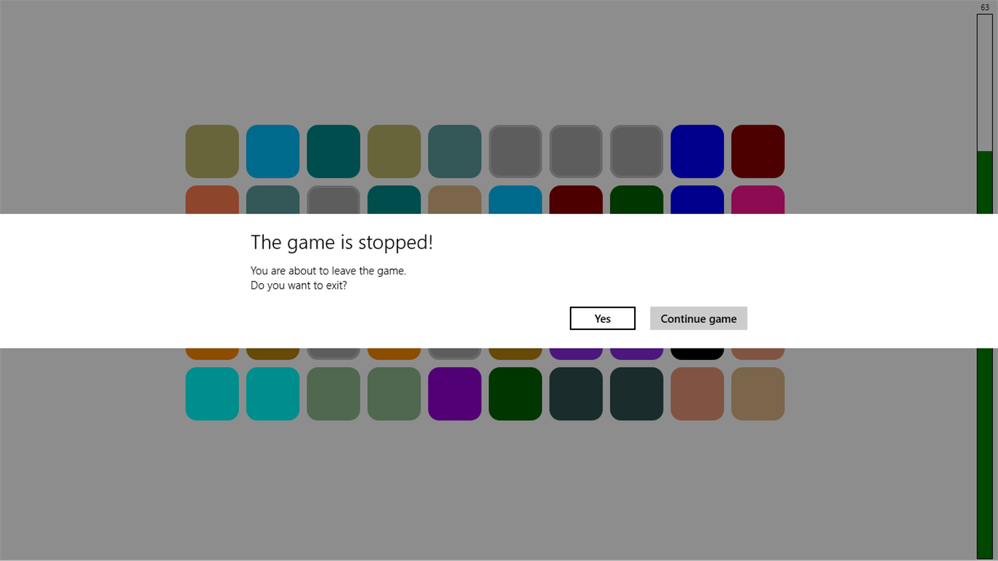 #9. Memory Game in Colors (Windows) 由: Andris Buhanovskis