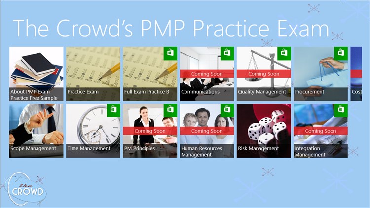 PMP Exam Practice Sample - PC - (Windows)