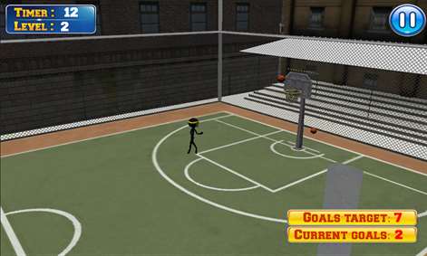 Basketball with Stickman Screenshots 2