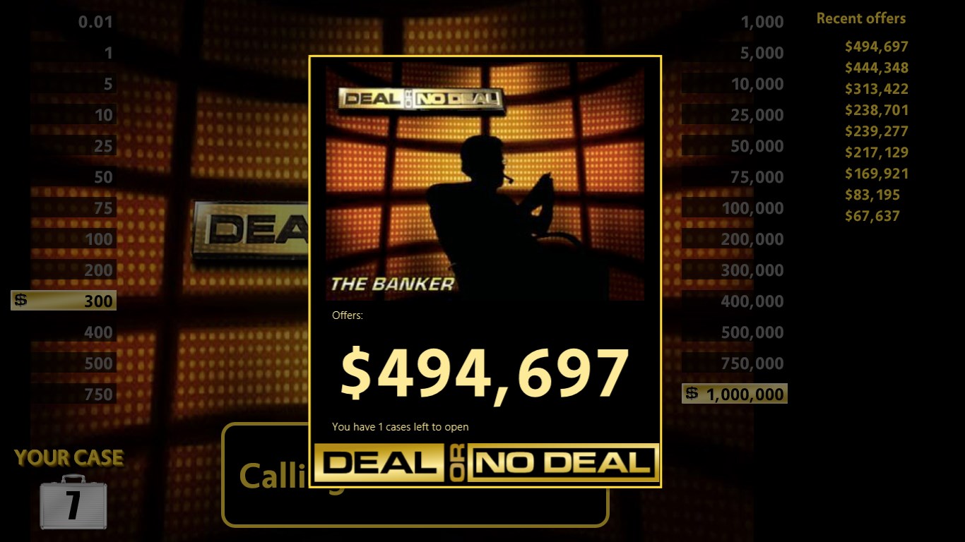 Deal Or No Deal+ screenshot