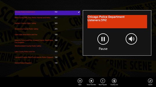 Radio 911 Police Scanner Radio screenshot 3