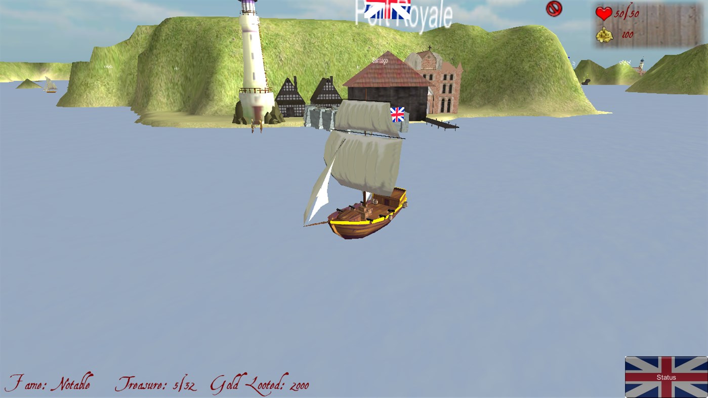 #1. Pirate Sim (Windows) De: 3583 Bytes