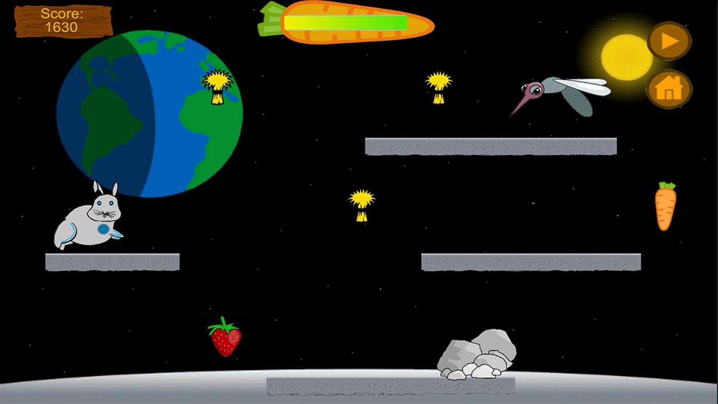 #4. Bunny Dash (Windows) Podle: SnowLeaf Studios